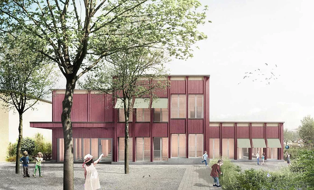 Kindergarten und Schulraumerweiterung - Staufen Kindergarten und Schulraumerweiterung - Staufen