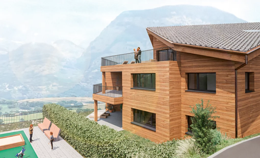 Neubau Zer Mili 1 & 2 – Ried-Brig VS Neubau Zer Mili 1 & 2 – Ried-Brig VS